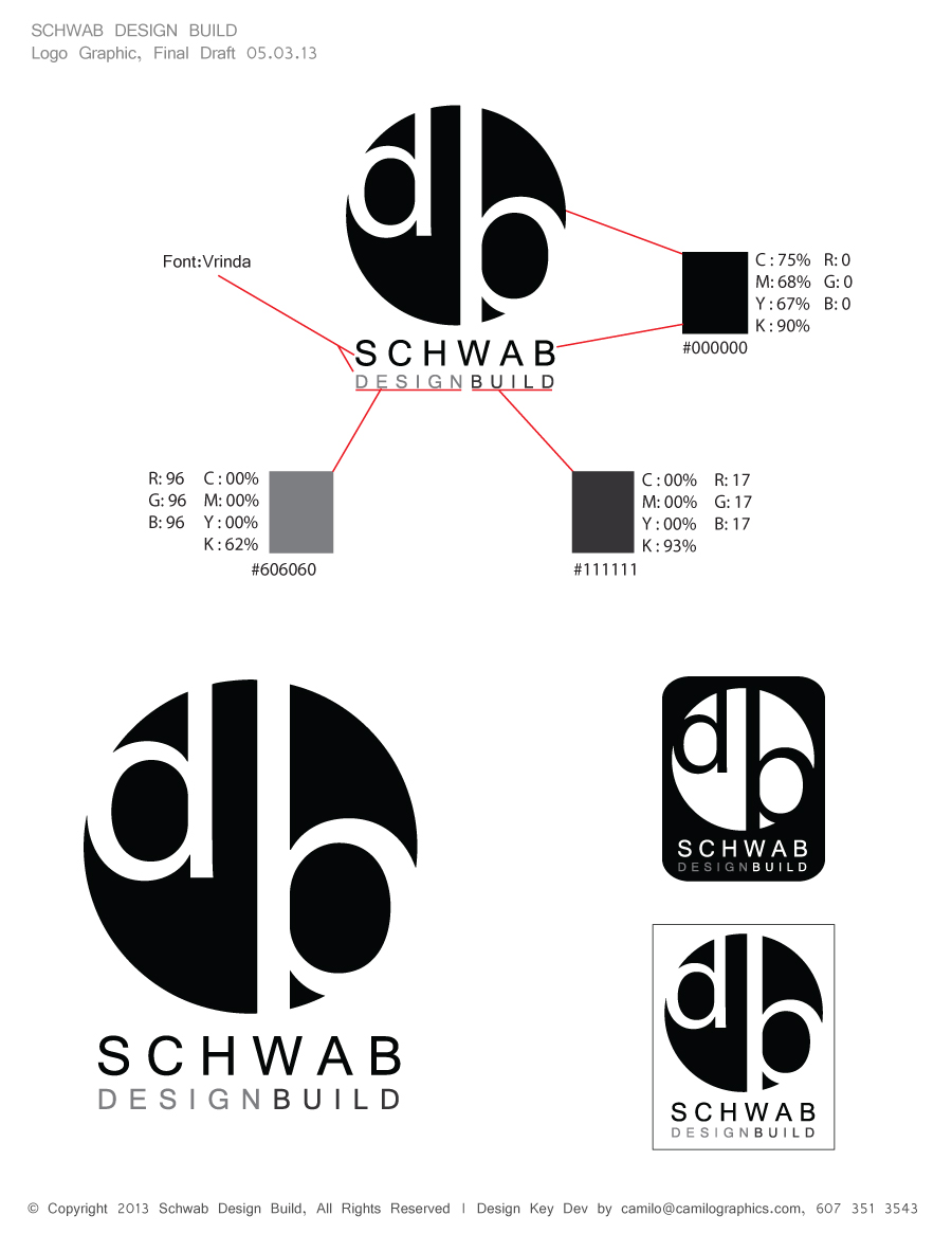 Schwab Design Build Logo KEY 900x1165 Camilo Graphics And Web