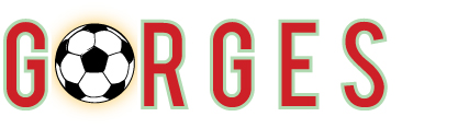 Logo graphic: GORGES, the O is a soccer ball.