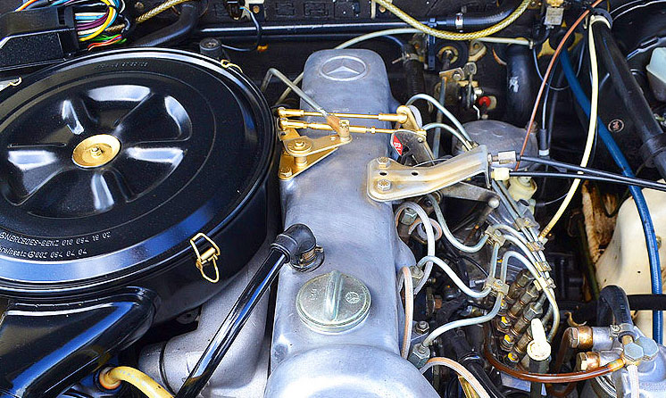Portfolio Image: a look under the hood of a meticulous Star Motors vehicle for sale.